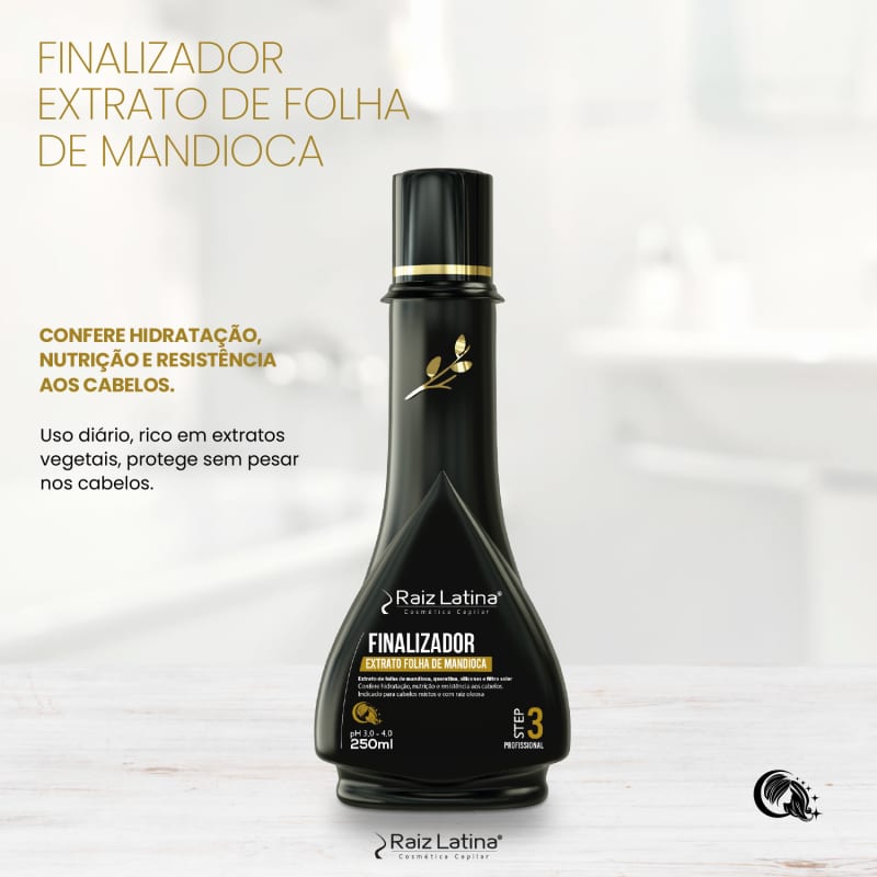 Finalizador Raiz Latina Da Folha Da Mandioca Beleza Na Web