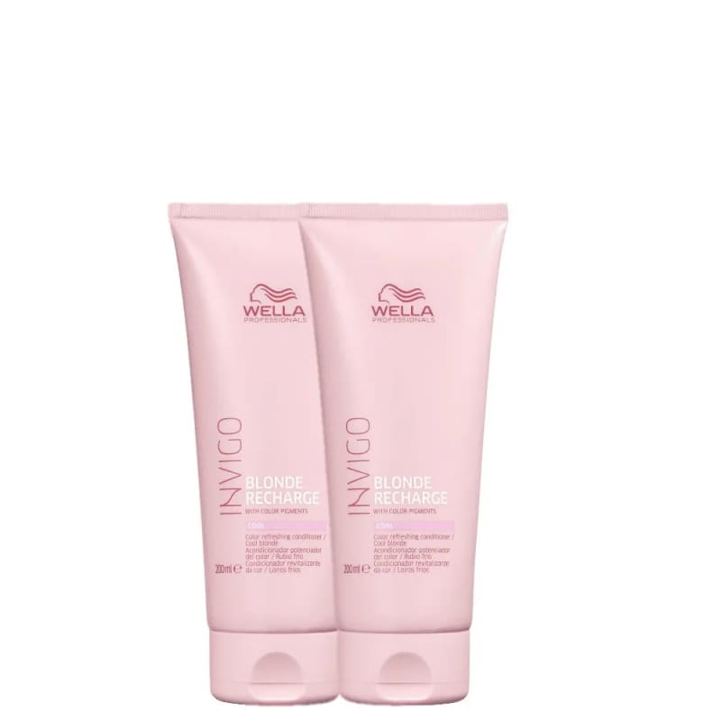 Kit Wella Professionals Invigo Blonde Recharge Condicionador Beleza Na Web
