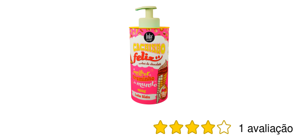 Lola From Rio Cacinho Feliz Sorbet De Chocolate - 450gr, Soin Cheveux Bouclés