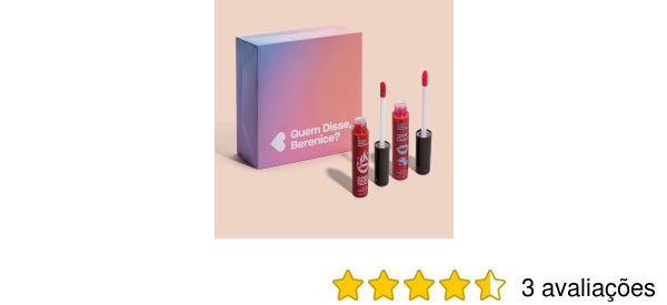 Combo Balm Líquido:Esquenta Vermelho em Chamas 4,6 ml + Gela Rosa