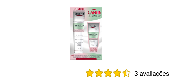 Kit Eucerin DermoPure Oil Control Gel (2 Produtos) Kit Eucerin DermoPure Oil Control Gel (2 Produtos)