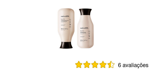 Shampoo O Boticário Vegano Ultra Hidratação Nativa Spa Karité 300ml