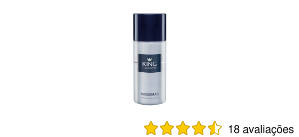Desodorante King of Seduction Banderas Beleza na Web