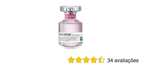 Perfume Benetton Dream Big Feminino Eau de Toilette 80ml : :  Beleza