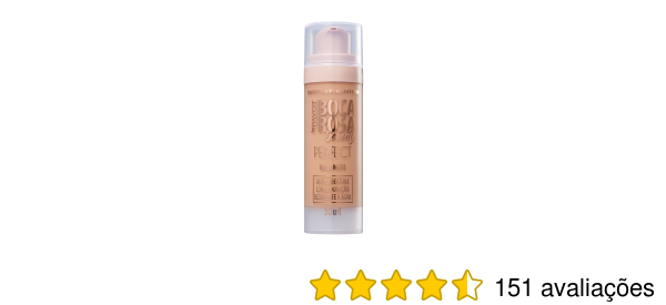 Base mate perfect alta cobertura boca rosa beauty cor 5 adriana payot 30ml  - Diva