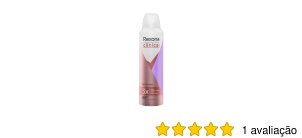 Comprar Desodorante Rexona Clinical Aerosol Classic Woman 150ml com o  melhor preço