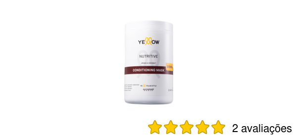 Yellow Nutritive Mask 500ml - Máscara Nutritiva - Para Cabelos