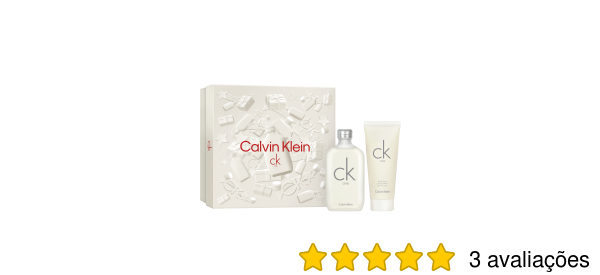 CALVIN KLEIN - Kit Coffret Calvin Klein CK One Unissex Eua de