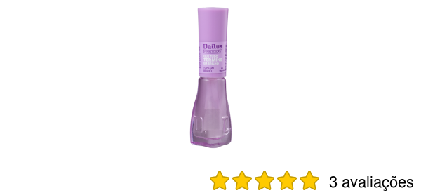 Esmalte Dailus Tratamento - Top Coat Brilho Q-TUDO