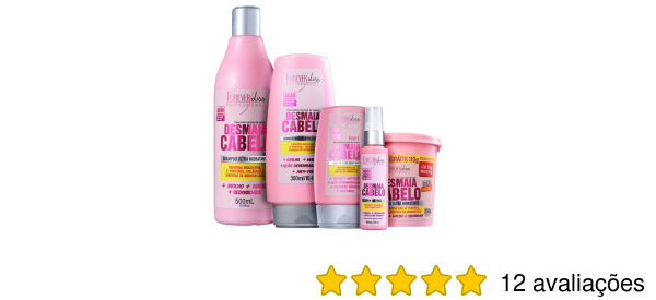 Kit Forever Liss Desmaia Cabelo Completo