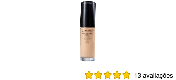 Base Líquida Shiseido Synchro Skin Glow Beleza na Web