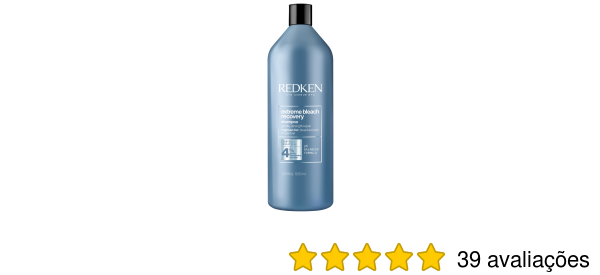 Extreme Bleach Recovery Shampoo para Cabelos Descolorados Brasil