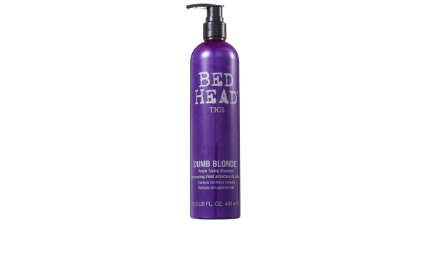 9. TIGI Bed Head Dumb Blonde Purple Toning Shampoo - wide 7