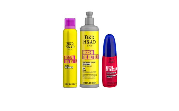 Kit TIGI Bed Head Bigger The Better + Some Like It Hot | Beleza na Web