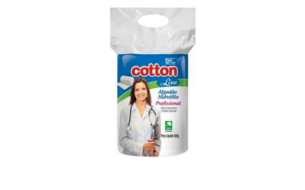 Algodão Hidrófilo Cotton Line em Rolo de 500Gr - DONAKLEO - Loja de  Produtos Para Micropigmentação & Mais