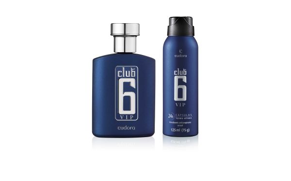 Conjunto Club 6 VIP Eudora Masculino | Beleza na Web