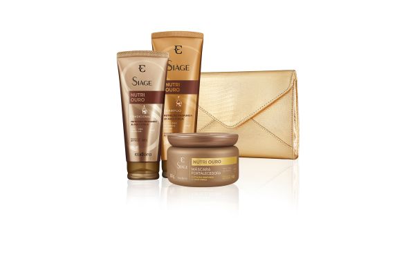 clutch dourada eudora