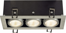 KADUX LED DL Triple 3x9W KADUX LED DL Triple 3x9W Aluminium - Bild 3