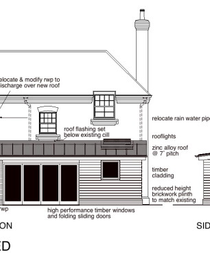 Listed House, Wherwell – Extension