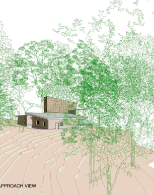 Chilworth - Proposal for House in Woodland