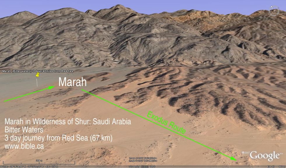 Marah - Bitter Water in the Wilderness of Shur