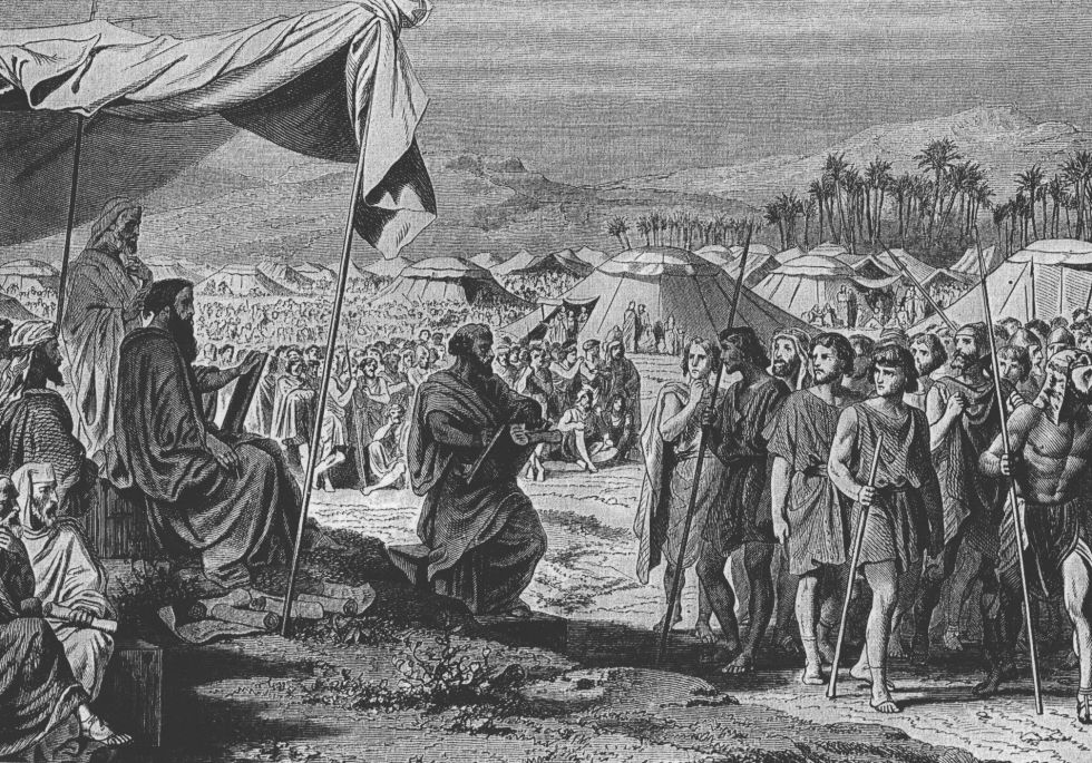 Second Census before crossing the River Jordan