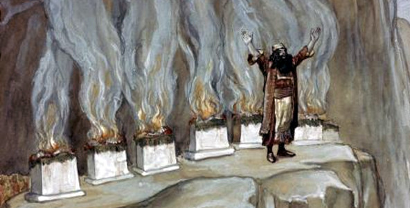 Balak and the 7 altars at Peor