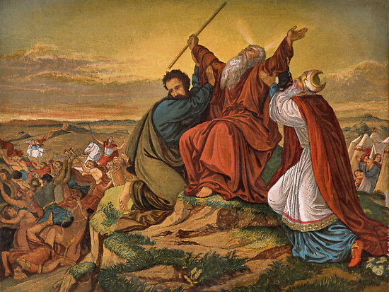 Amalek attack at Rephidim