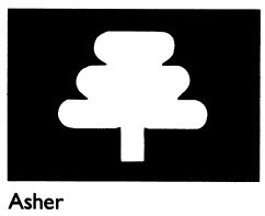 Asher tribal symbol