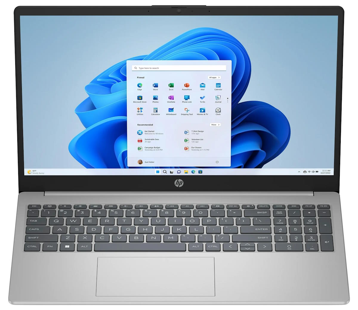 HP 15-FD0182 13th Gen Intel Core™ i7-1355U 1.7GHz up to 5.0GHz