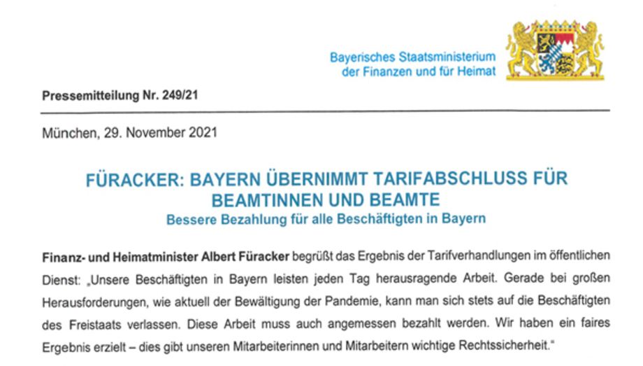 einigung in der einkommensrunde 2021