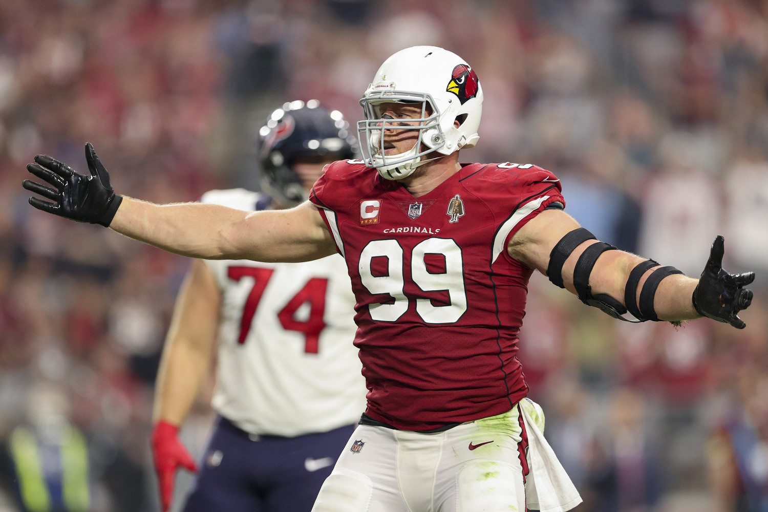 Arizona Cardinals on X: Things you love to see: @ZERTZ_86 in Red &  White  / X