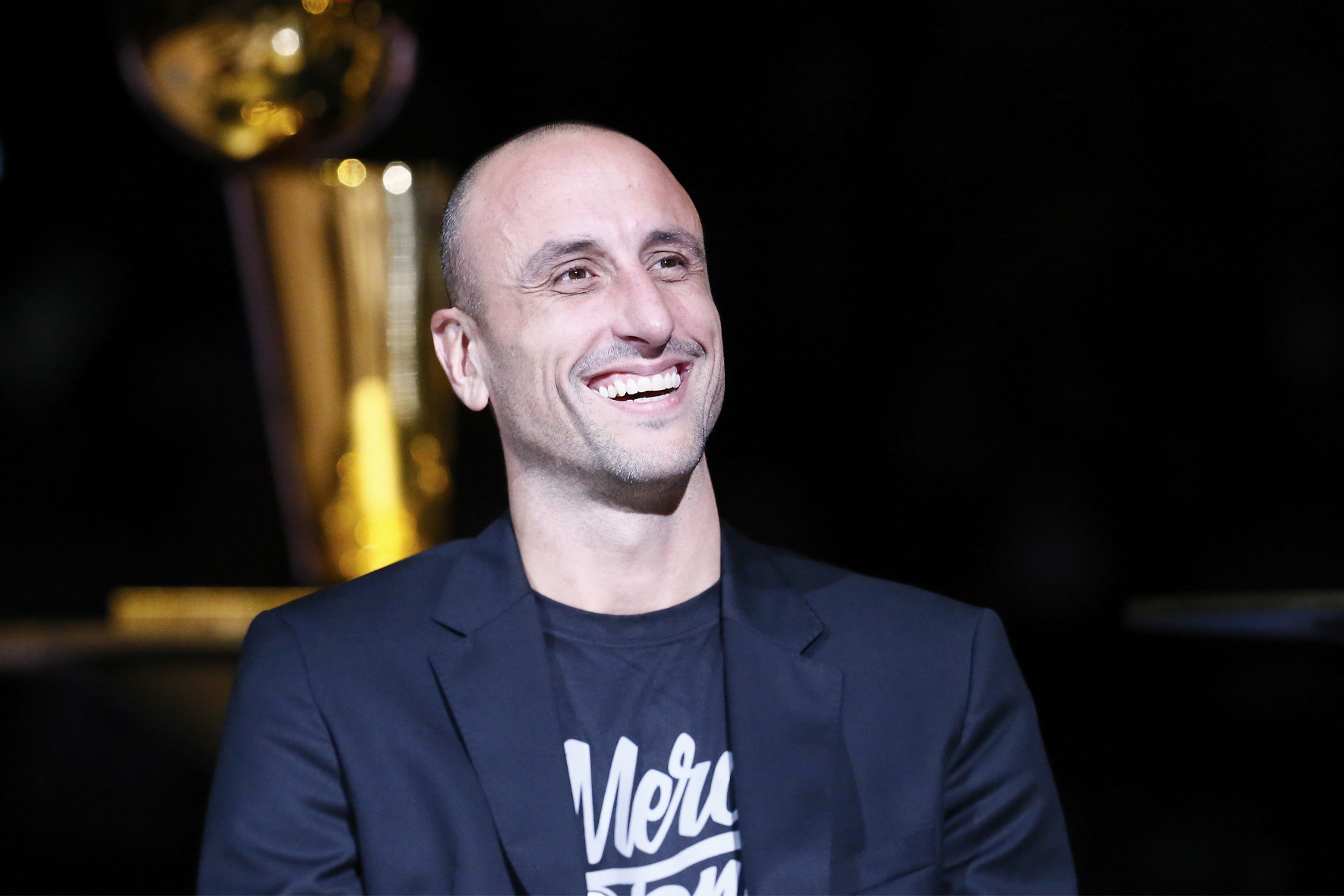 Shams Charania on the Greatness of Manu Ginobili After His Jersey  Retirement Ceremony - Stadium