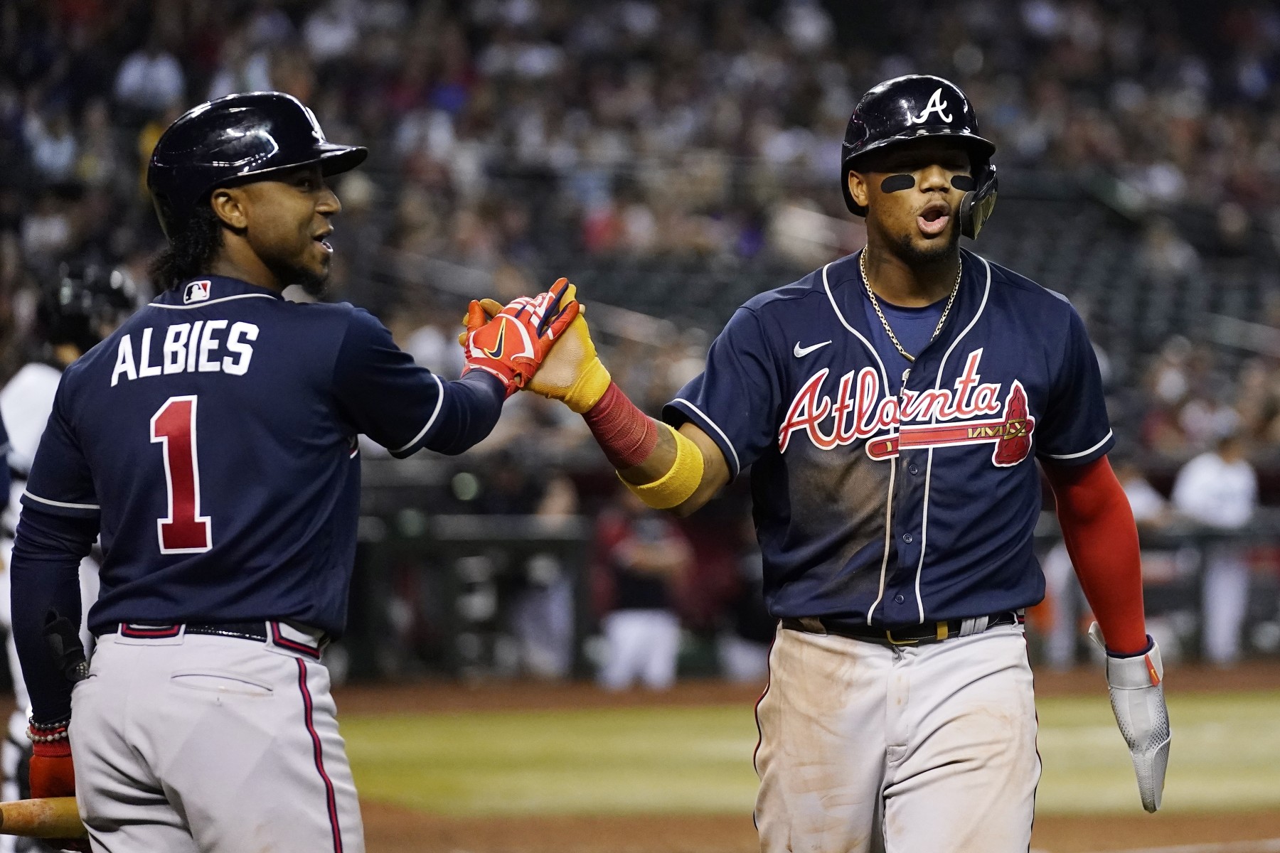 Focused Ozzie Albies not worried about rumors