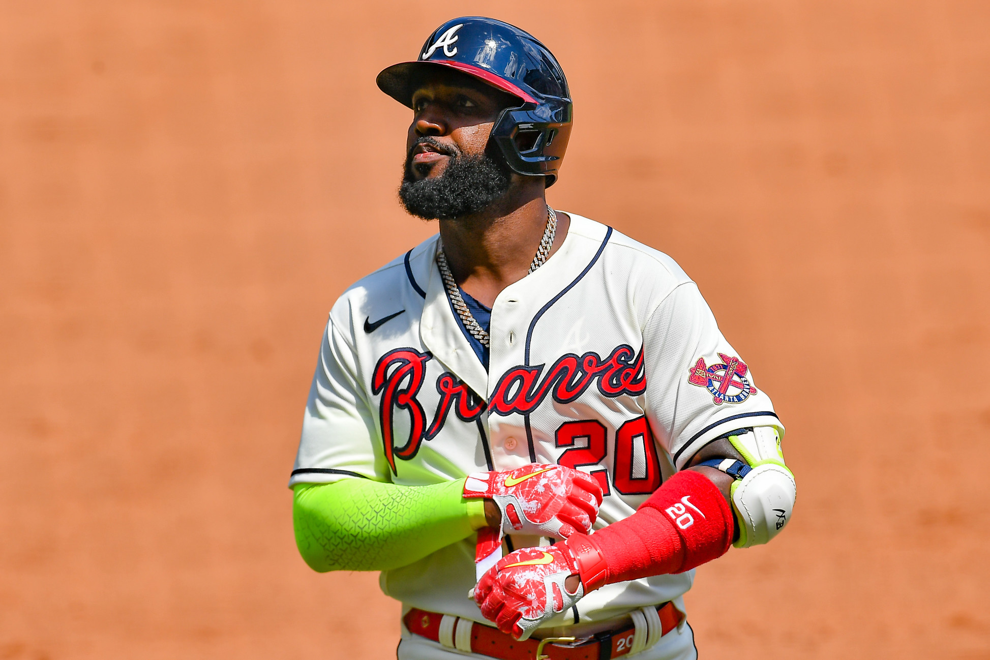 Marcell Ozuna took 'selfie' after home run