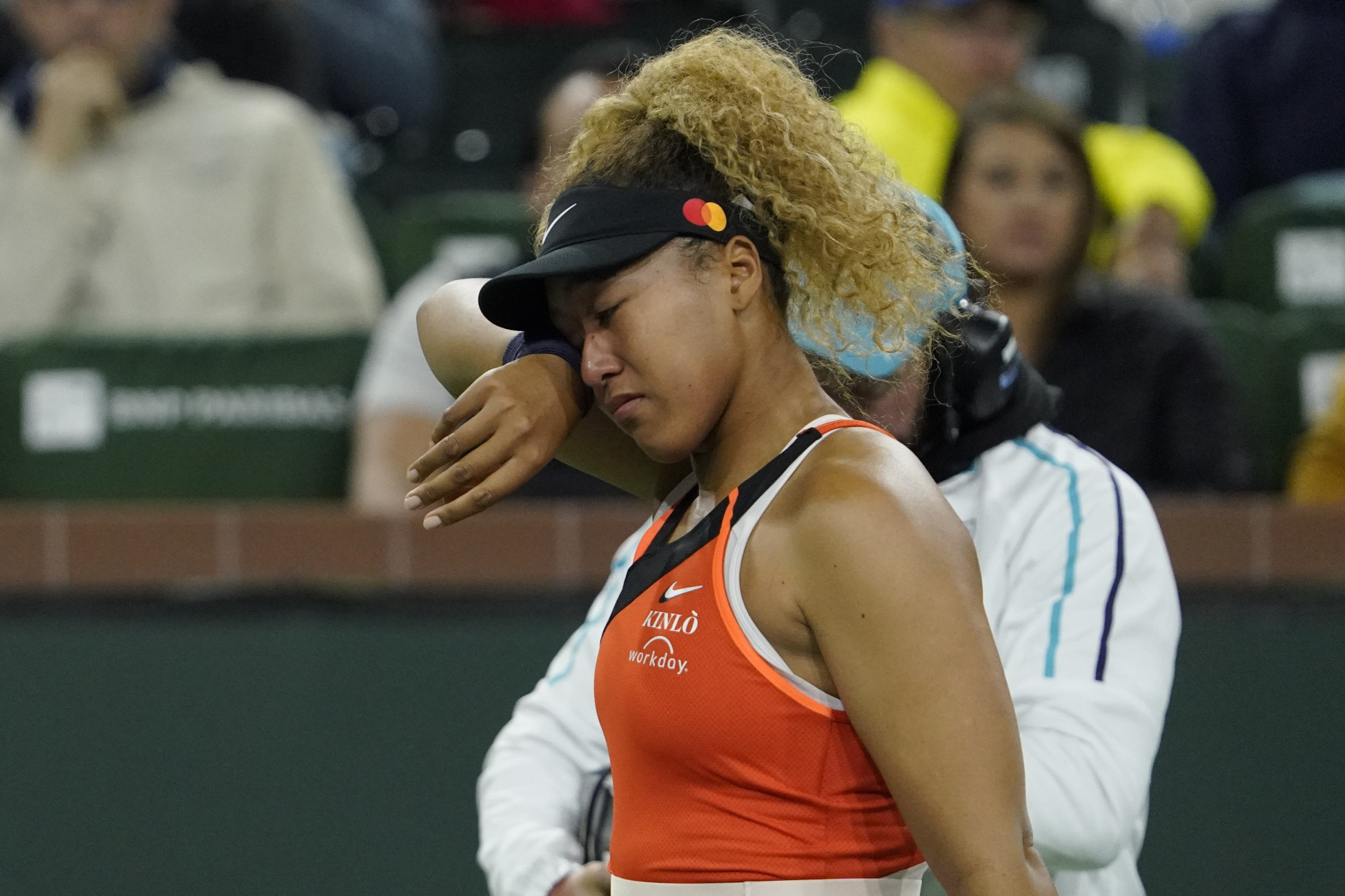 Look: Naomi Osaka's butterfly encounter at Austalian Open 2021