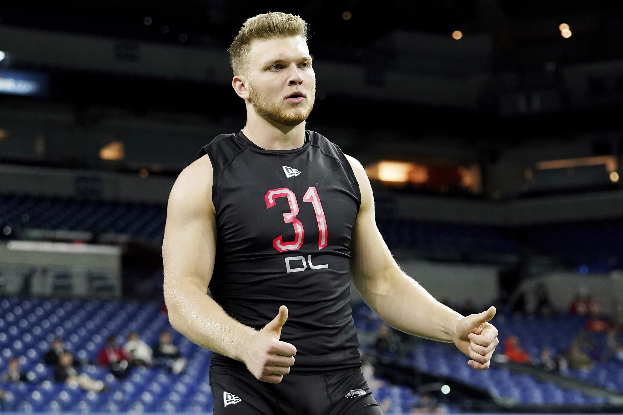 Draft's top pass rusher Aidan Hutchinson embraces style of