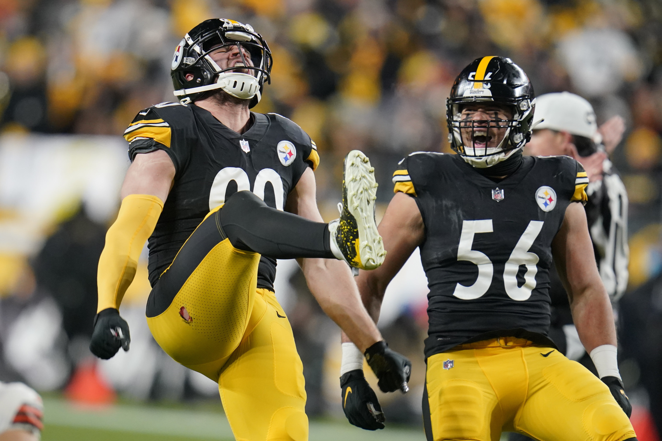 Steelers' T.J. Watt Posts Meme of The Rock to Brother J.J. After Texans  Release, News, Scores, Highlights, Stats, and Rumors