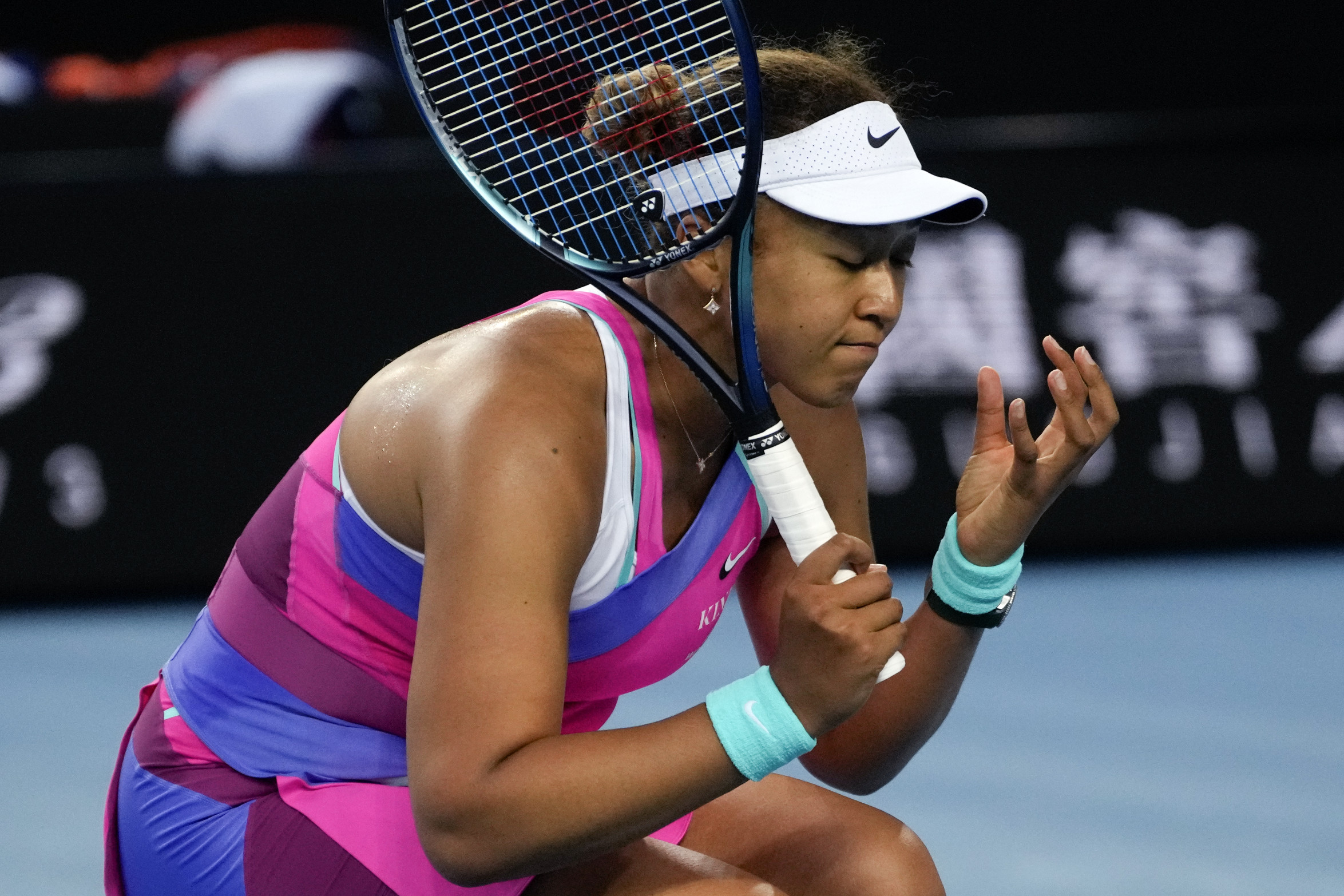 A Butterfly Landed on Japan's Naomi Osaka at Australian Open