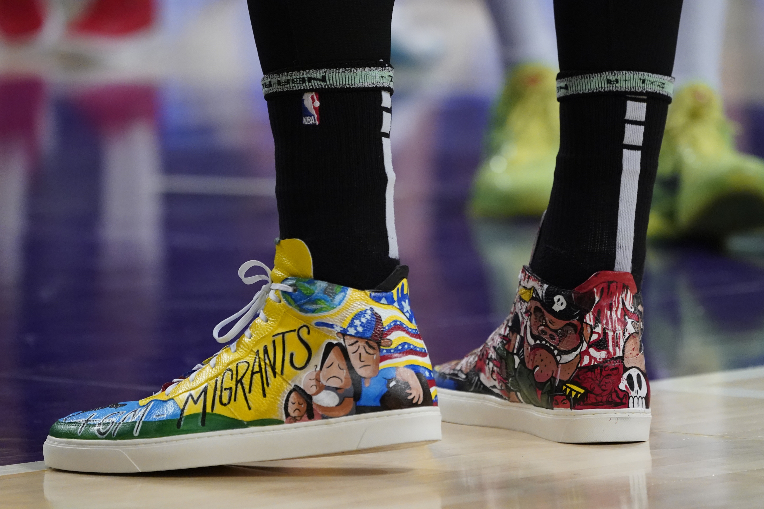 enes freedom lebron shoes