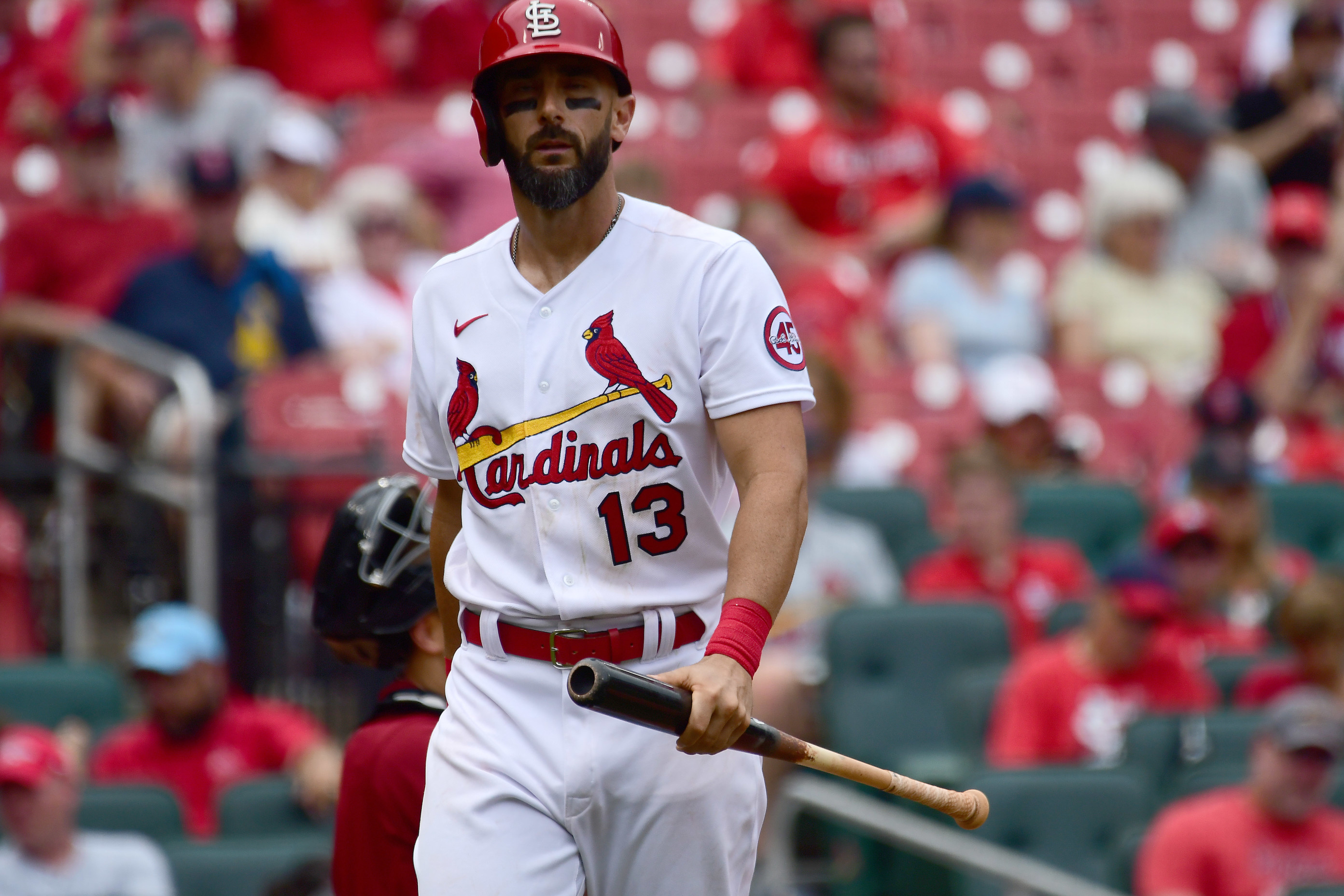 Yankees Matt Carpenter rocks new lucky mustache