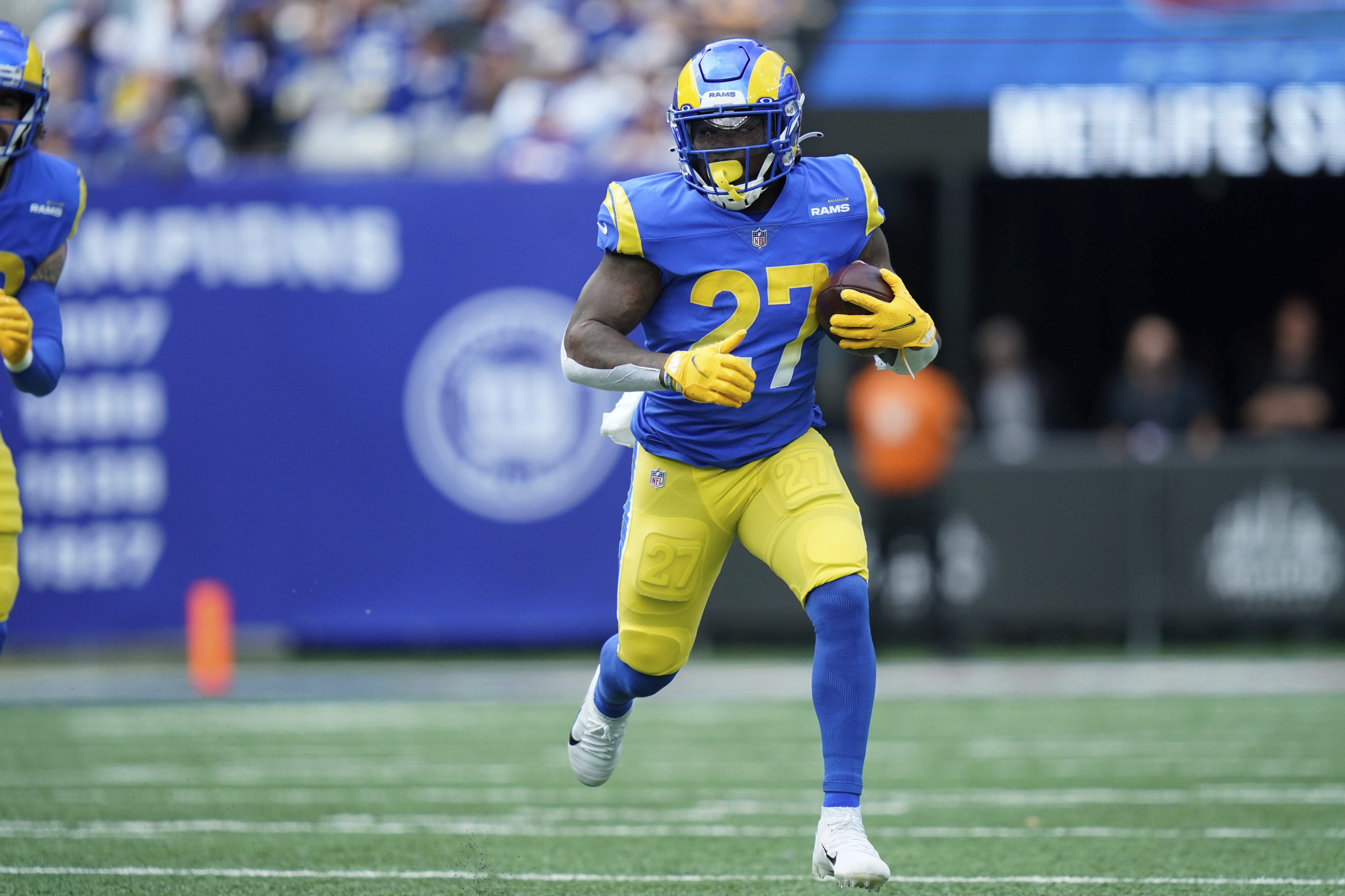 NFL on X: The Rams waive RB Darrell Henderson.