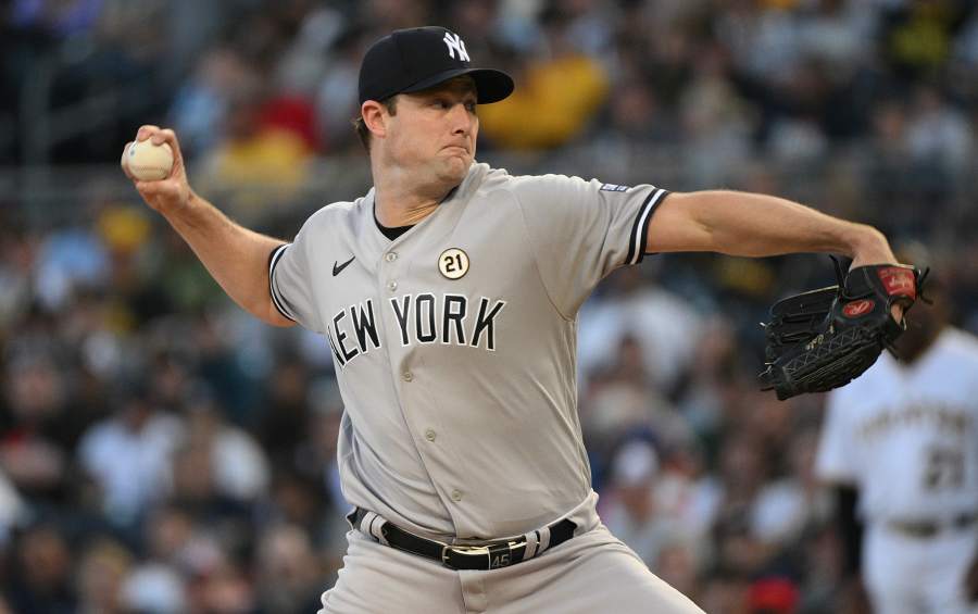 Baltimore, United States Of America. 25th Aug, 2018. The back of the Player's  Weekend jersey worn by New York Yankees starting pitcher Sonny Gray (55)  during the first inning against the Baltimore