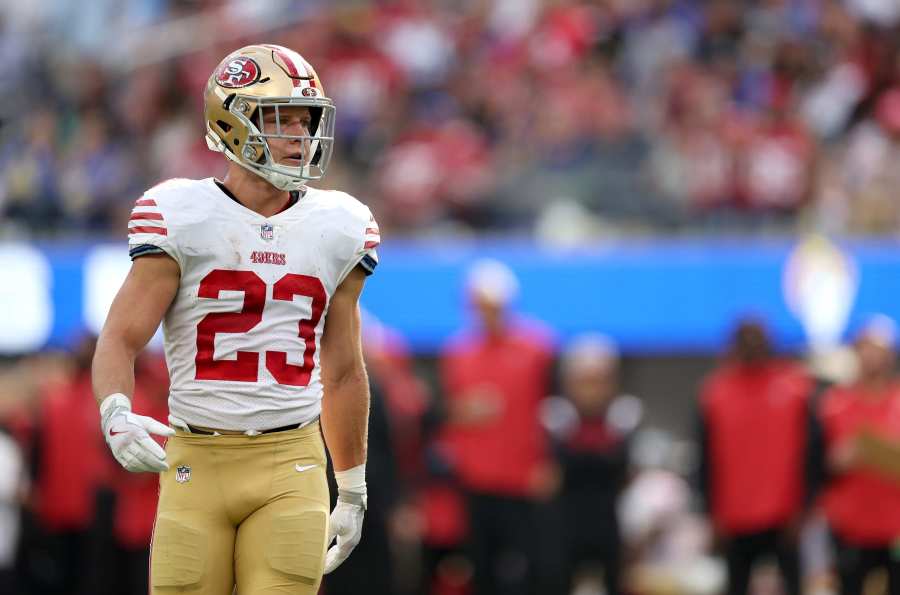 Christian McCaffrey unlikely to switch to No. 22 after Jeff Wilson Jr.  trade – NBC Sports Bay Area & California