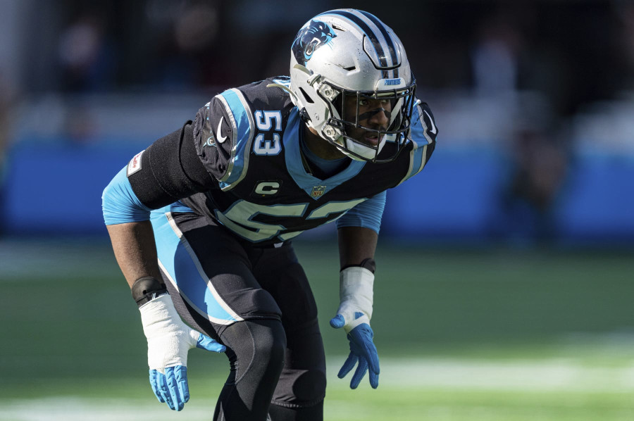 Yetur Gross-Matos, Carolina Panthers ED, NFL and PFF stats