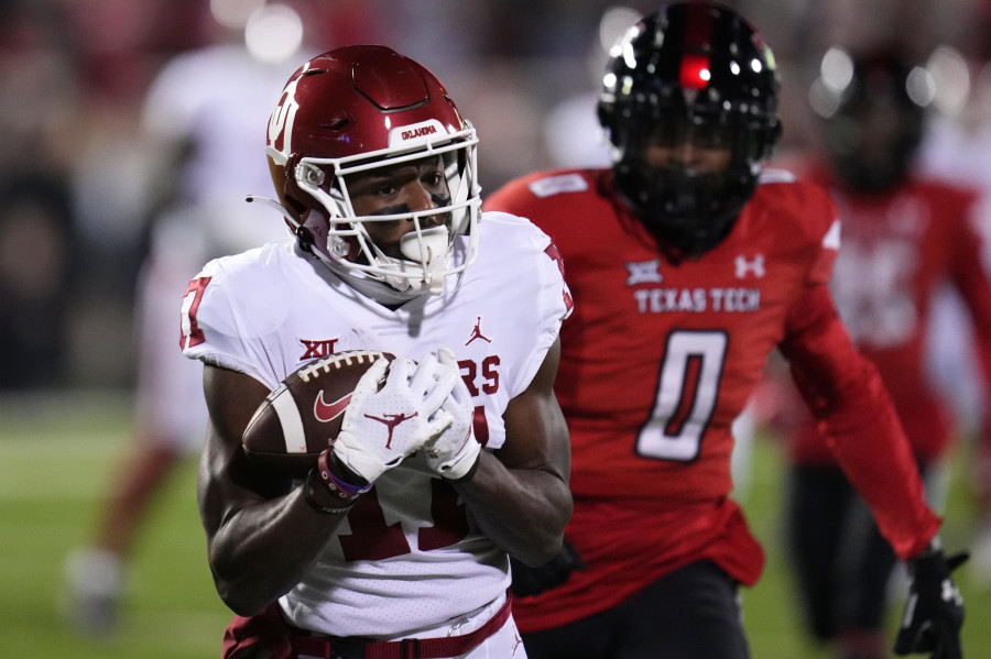 Texas Tech Red Raiders Team-Issued #4 Red Jersey from the Athletics Program