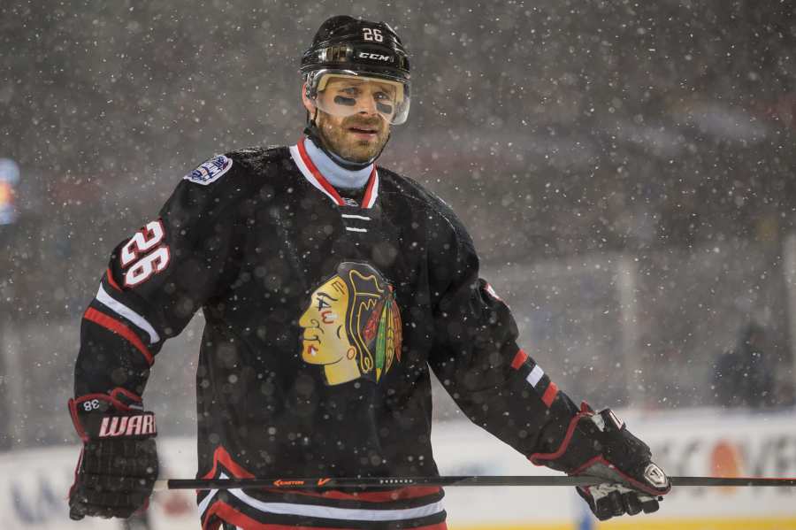 Blackhawks stadium series jersey authentic online