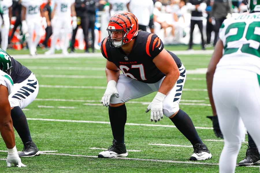 Cordell Volson, Cincinnati Bengals G, NFL and PFF stats