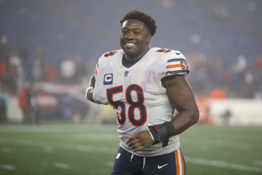 Potential Trade Destinations for Bears LB Roquan Smith, News, Scores,  Highlights, Stats, and Rumors