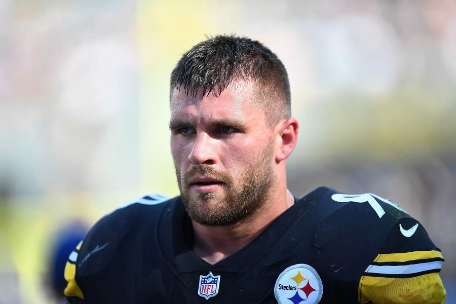 : 2020 Contenders NFL Season Ticket #18 T.J. Watt